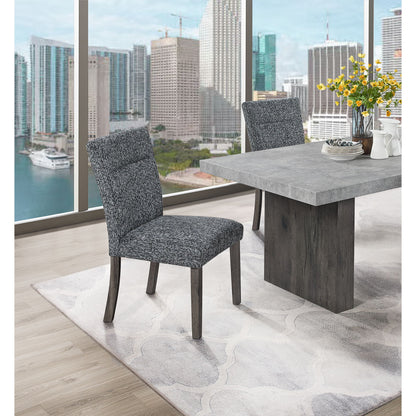 Sharon - Dining Chair With Extended Back (Set of 2) - Gray Global Furniture USA