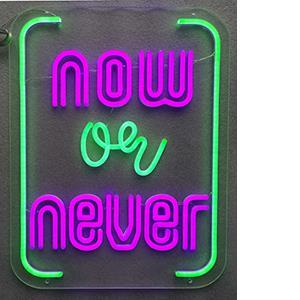 Neon Now Or Never - Purple