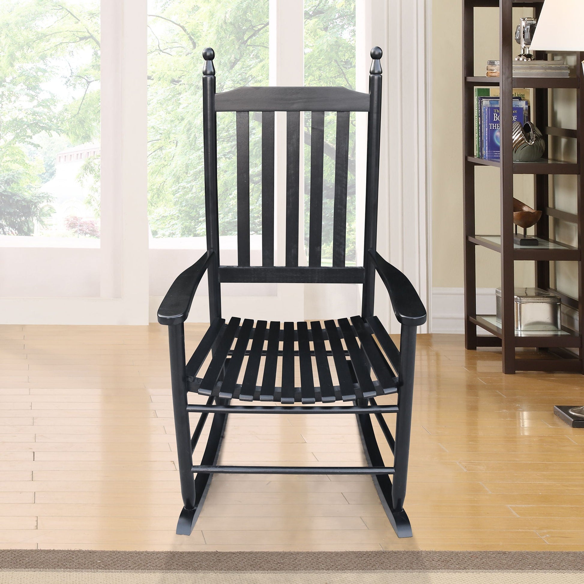 Wooden Porch Rocker Chair, Without Mat Home Essentials