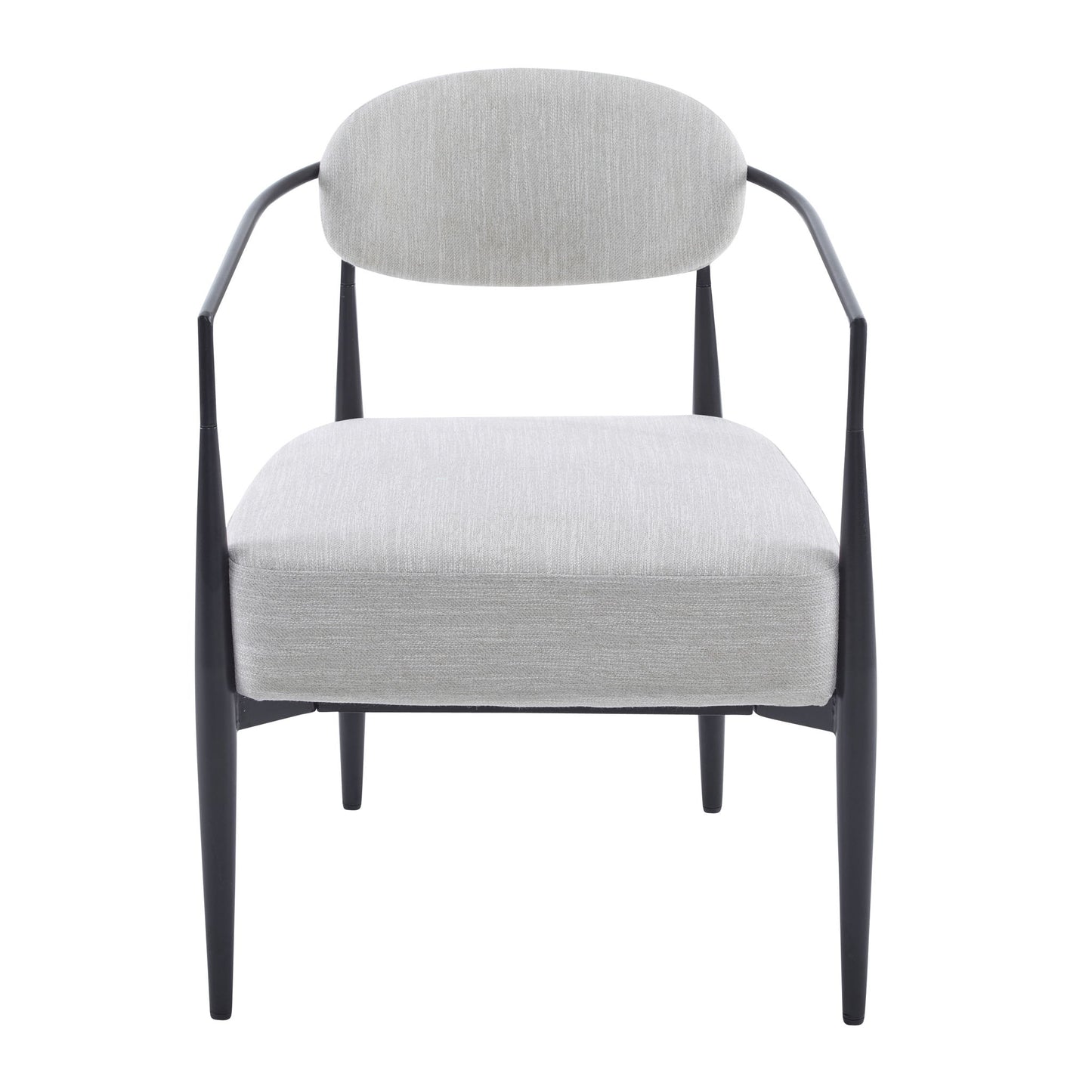 Modern Upholstered Accent Armchair With Pocket Spring Seat Noble House