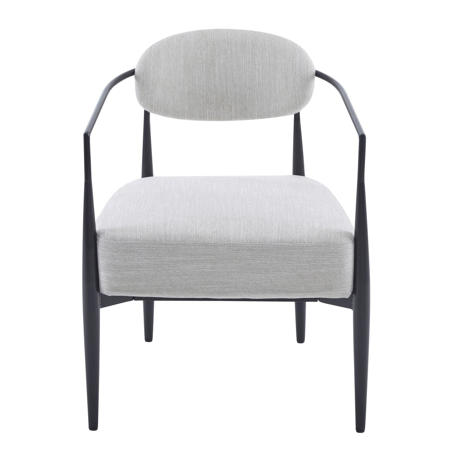 Modern Upholstered Accent Armchair With Pocket Spring Seat Noble House