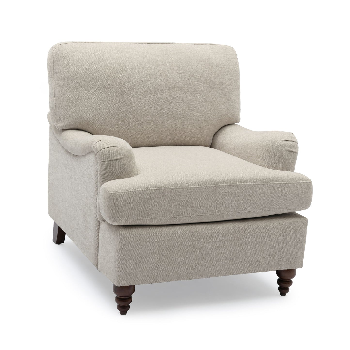 Candor - Arm Chair With English Roll Arms Home Essentials