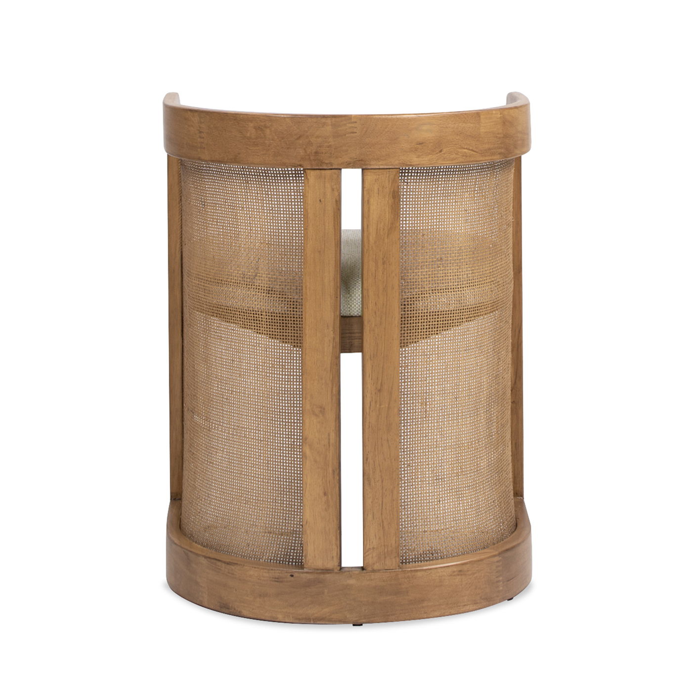 Lilith - Curved Upholstered Dining Chair, Stain Resistant High - White Pepper Jennifer Taylor Home