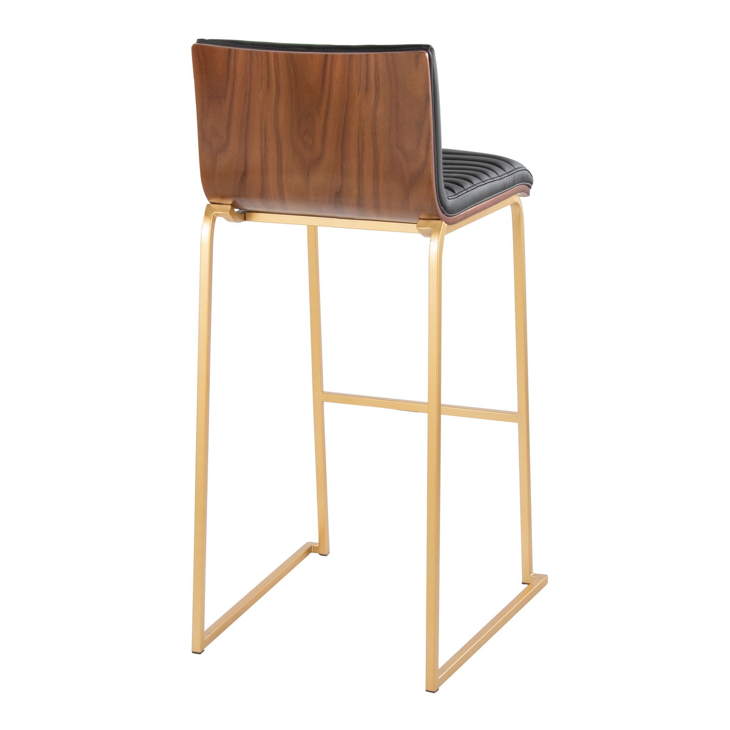 Mason Mara - Contemporary Versatile Desig Fixed Height Barstool (Set of 2) Lumi Source