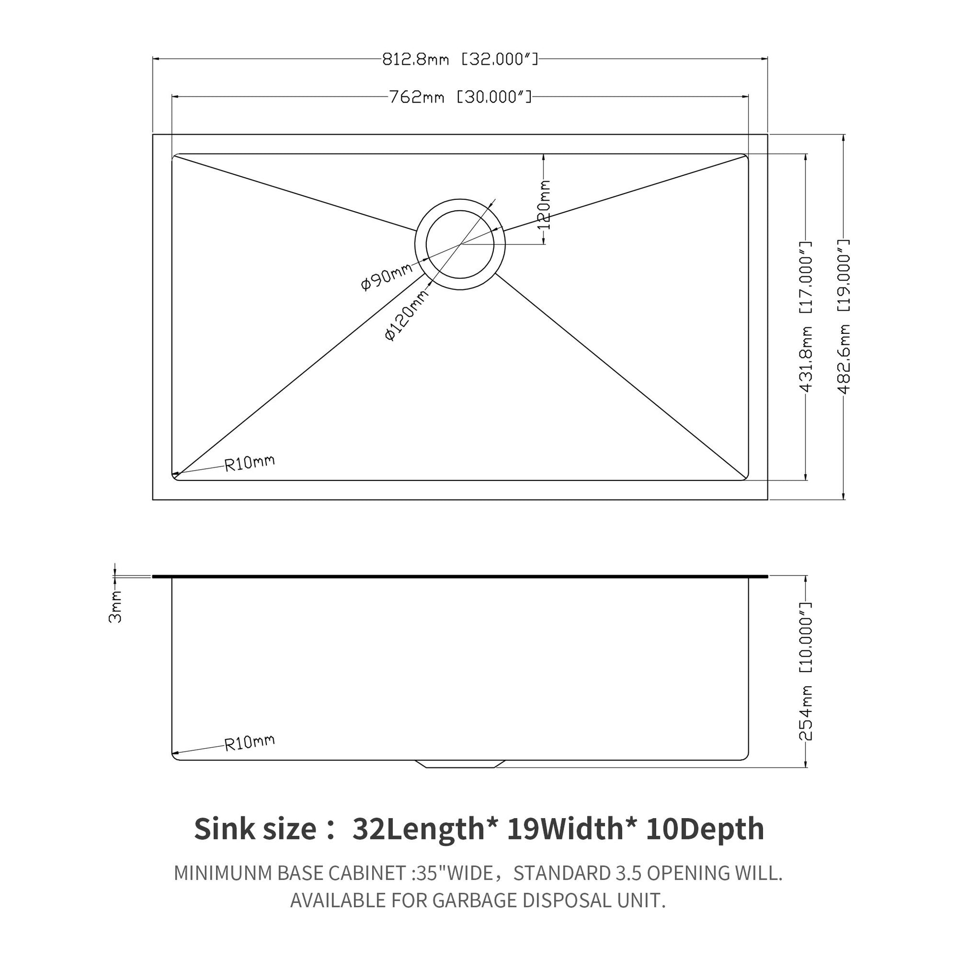 Undermount Kitchen Sink 16 Gauge Stainless Steel Daily Nest