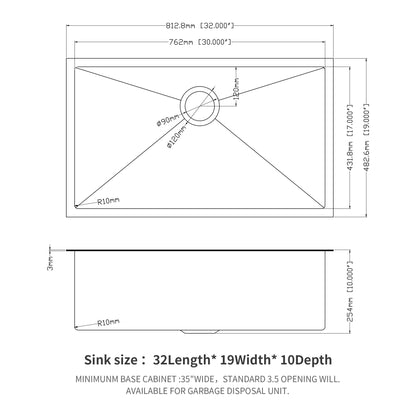 Undermount Kitchen Sink 16 Gauge Stainless Steel Daily Nest