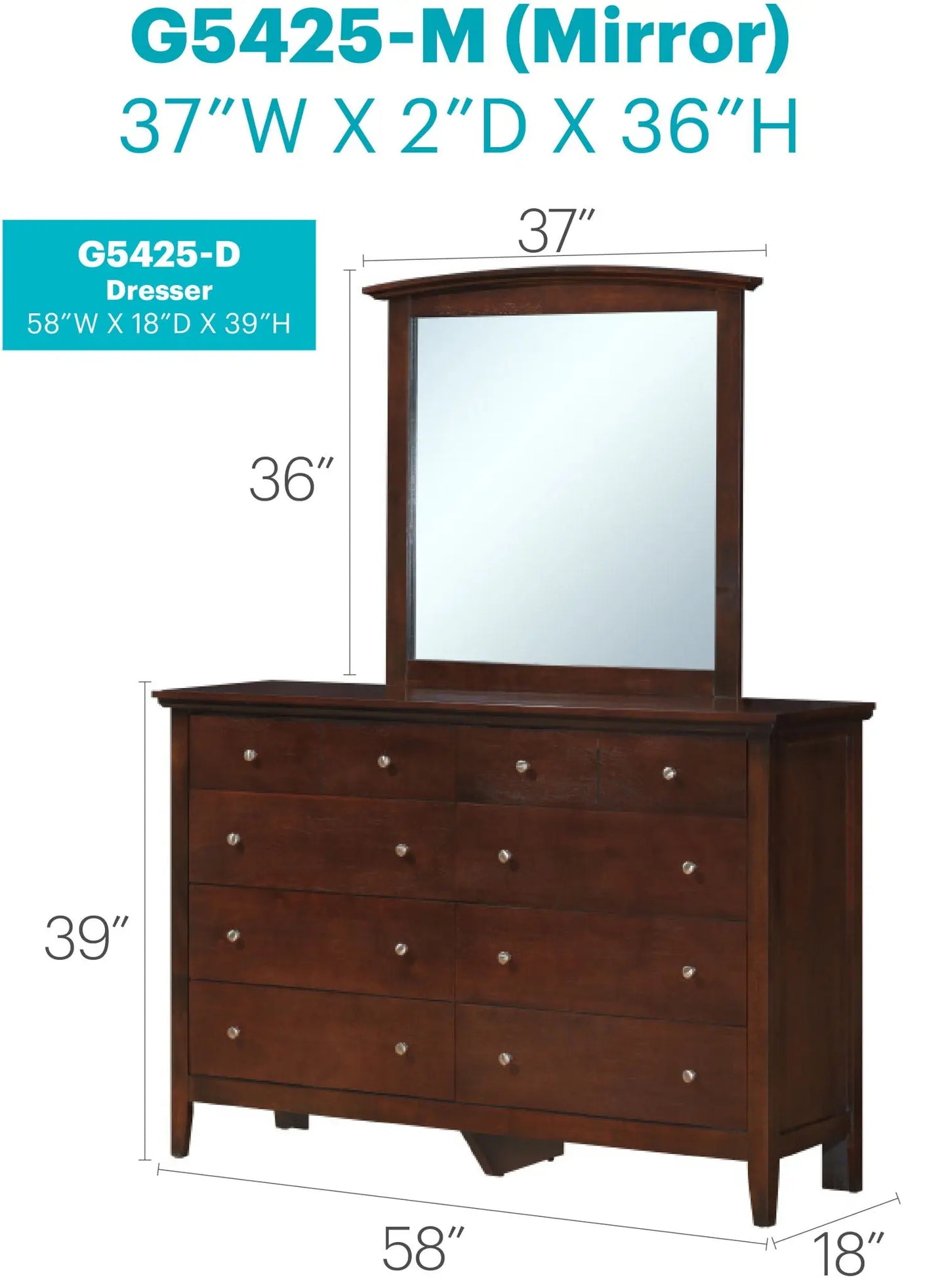 Hammond - Elegant Casual Dresser For Any Room Glory Furniture