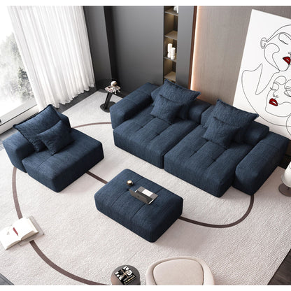 Modern Oversized Diy Combination Modular Sectional Sofa With Pillows Home Essentials