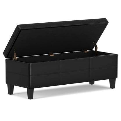 Afton - Large Storage Ottoman Bench Simpli-Home