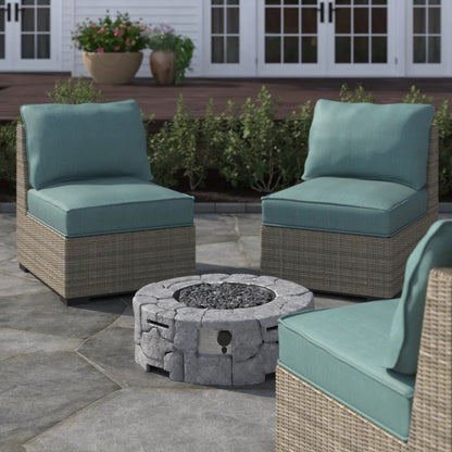 Reinforced - Outdoor Fire Pit Versatile Design LSI Patio Furniture