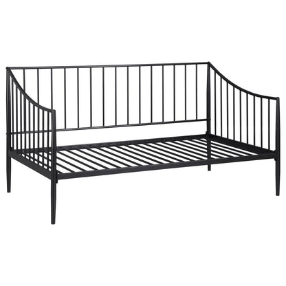 Newbury - Metal Twin Daybed Bed Frame - Matte Black Coaster Fine Furniture