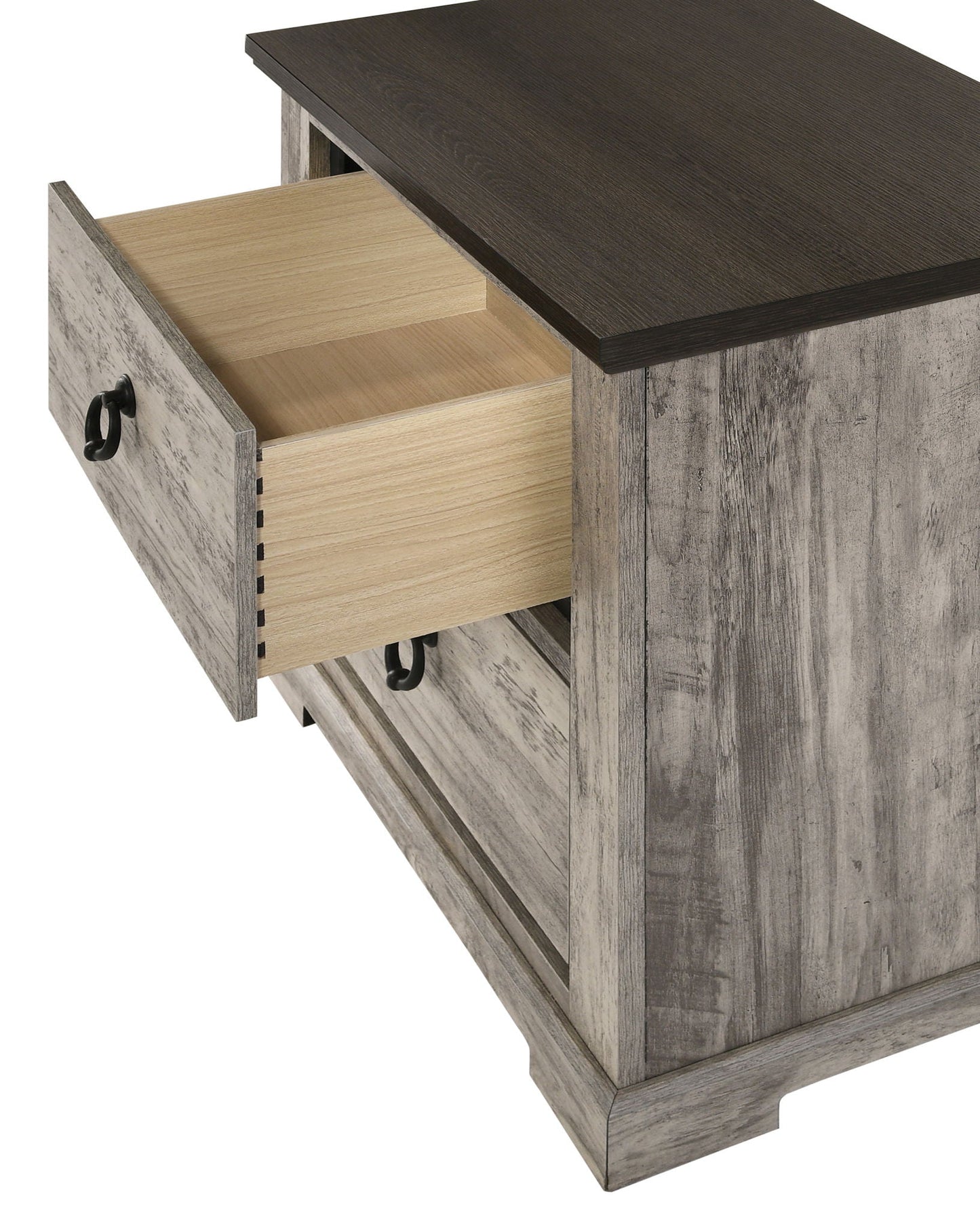 Ella-Mae - Nightstand - Gray Crown Mark