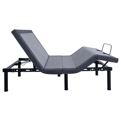 Kelven - Adjustable Bed Base With Wireless Remote And Dual Massage Motors Furniture Max