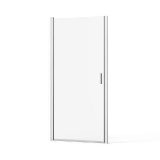 Pivot Shower Door, Tempered Glass, Semi Frameless Daily Nest