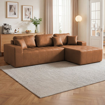 L - Shaped Corner Chaise Sofa Bed Home Essentials