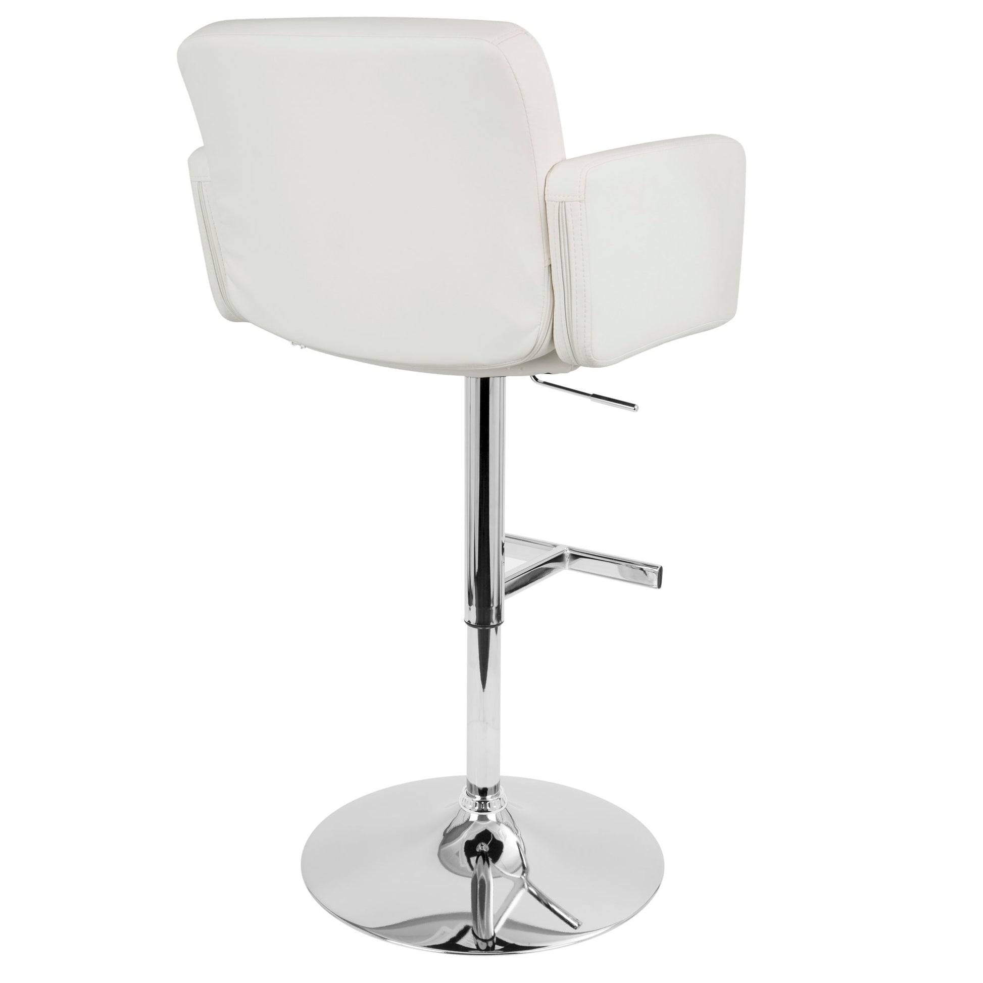 Stout - Contemporary Adjustable Barstool With Swivel Lumi Source