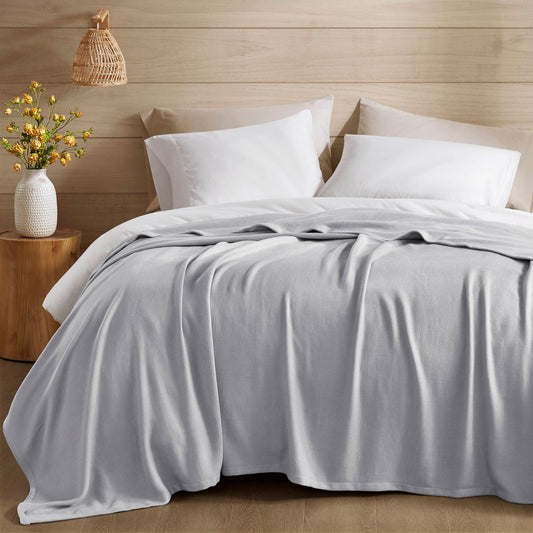Bamboo Cotton - King Rayon From Blanket - Gray Madison Park