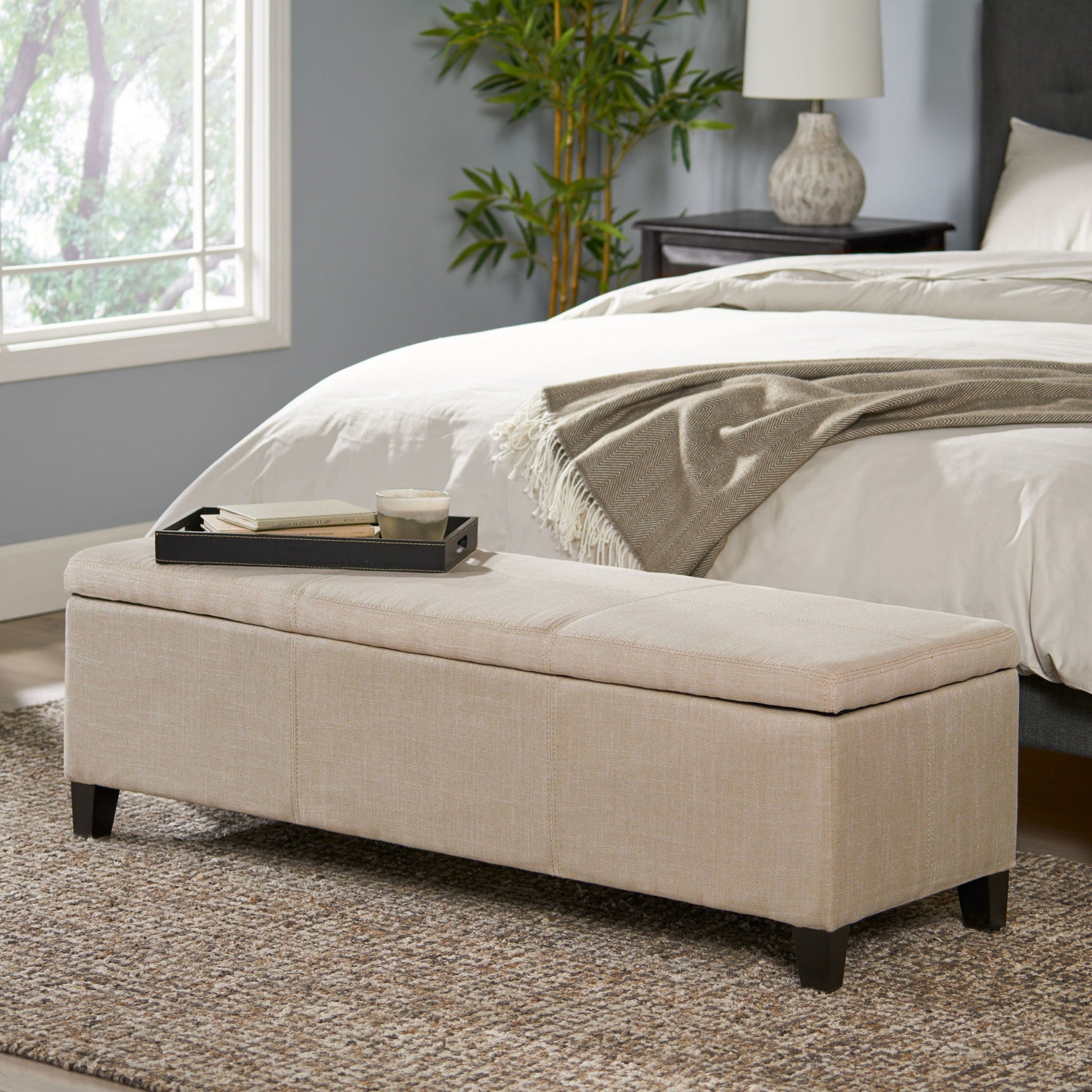 Glouster - Contemporary Storage Ottoman Noble House
