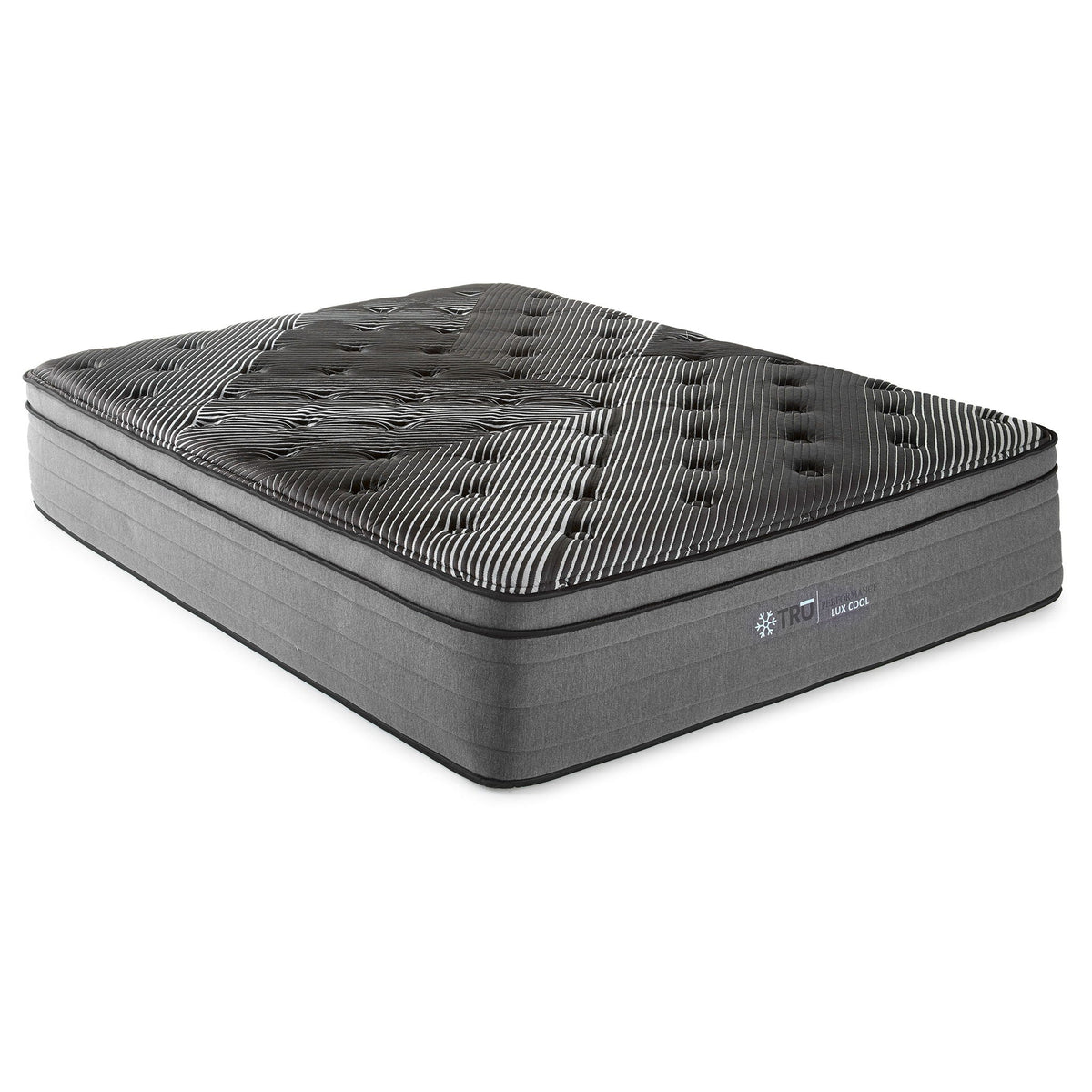Starrett Black - 15" Euro Top Hybrid Mattress With Cooling Foam And Wrapped Coils Furniture Max