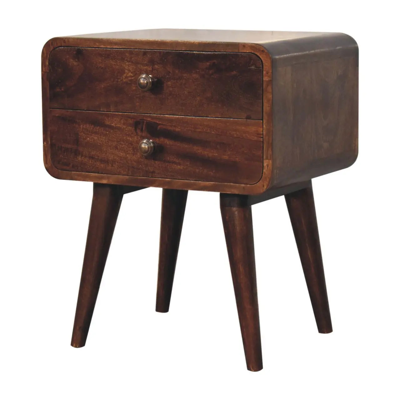 Curved Nightstand, Artisan Furniture