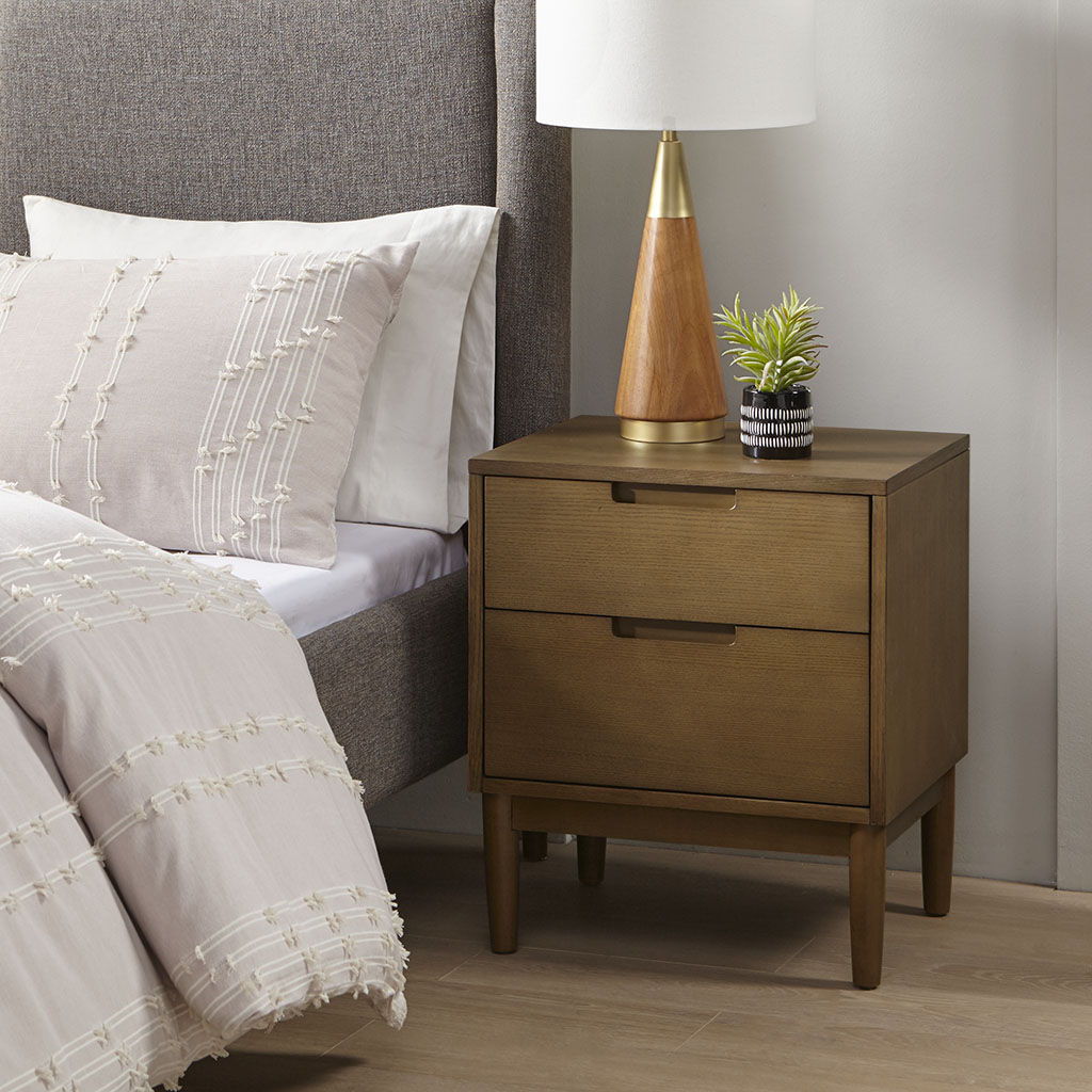 Mallory - Nightstand - Brown