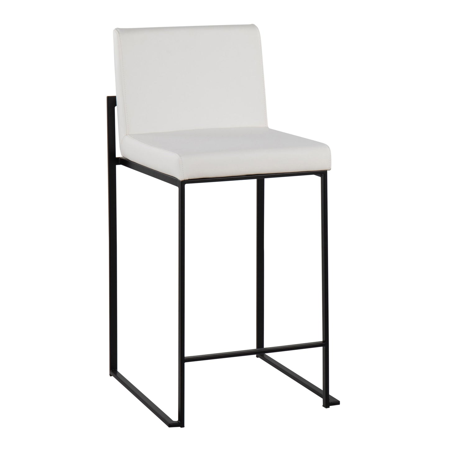 Fuji - Contemporary Modern Elegance, High Back Counter Stool Lumi Source