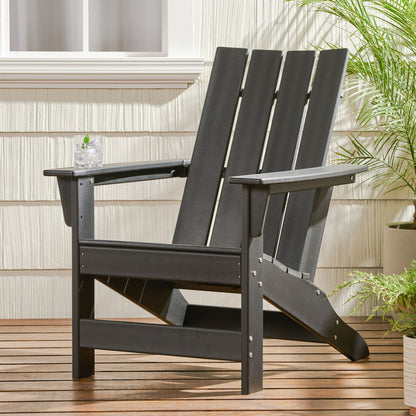 Enigmara - Outdoor High Density Resin Adirondack Chair Noble House