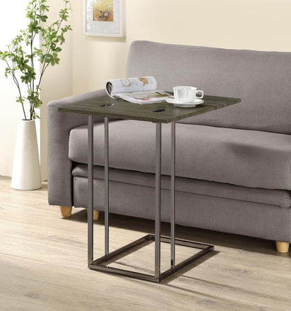 Pedro - Expandable C-Shaped Sofa Side Table CoasterEveryday