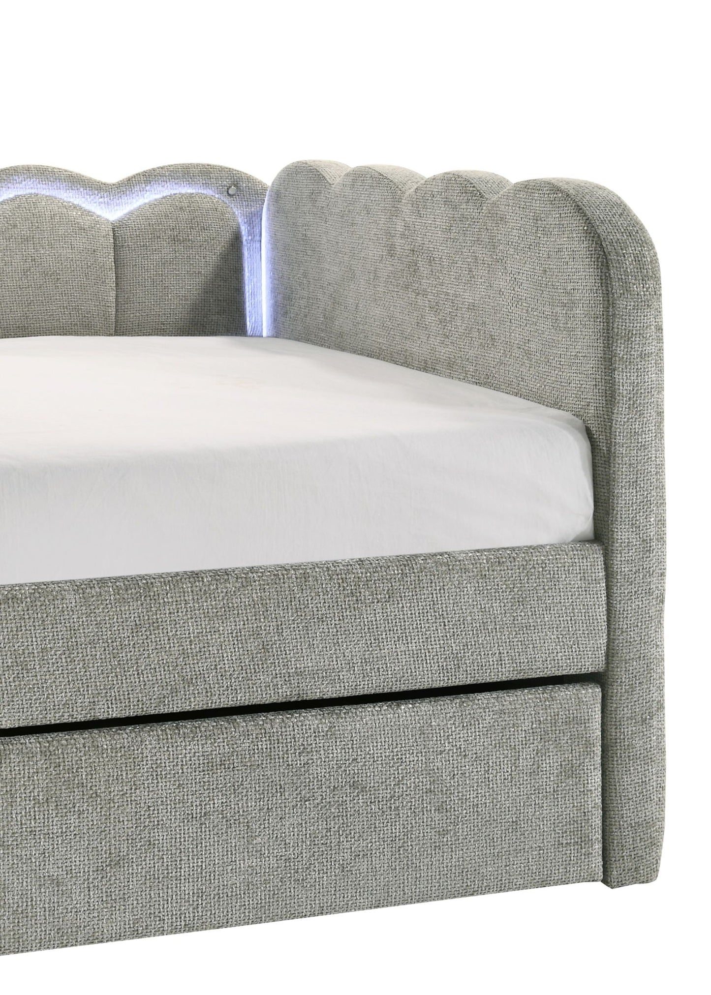 Melody - Daybed - Light Gray Crown Mark