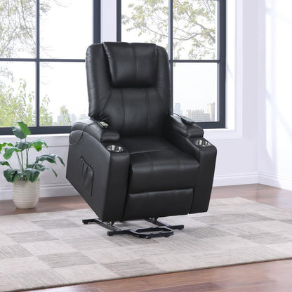 Armstrong - Upholstered Power Lift Massage Recliner Coaster Fine Furniture