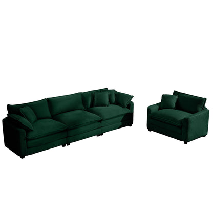 Elegant Oversized Sectional Sofa Set With Deep Seats And Flexible Layout Home Essentials