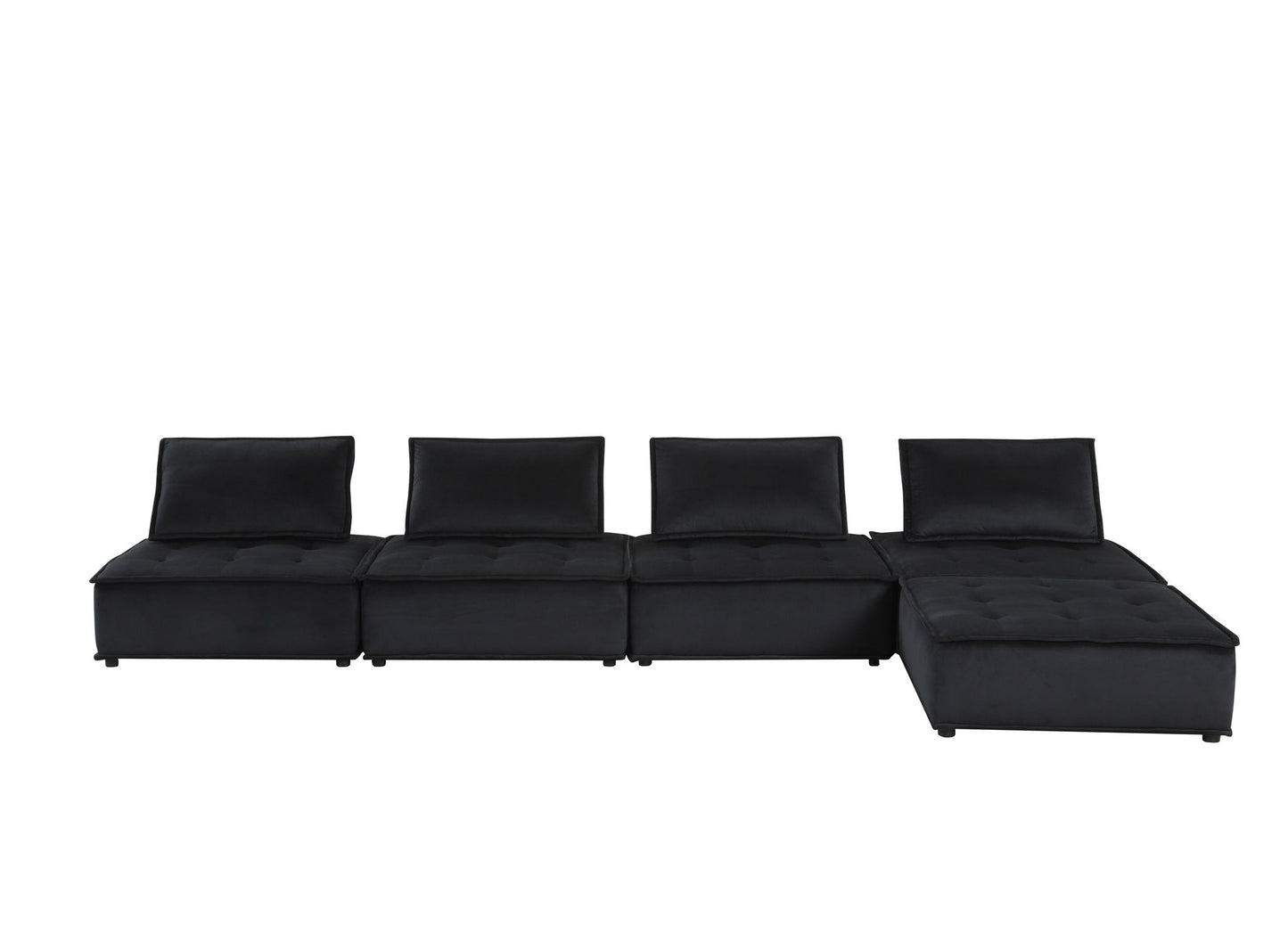 Anna - Stylish Sectional Sofa Ottoman Lilola Home