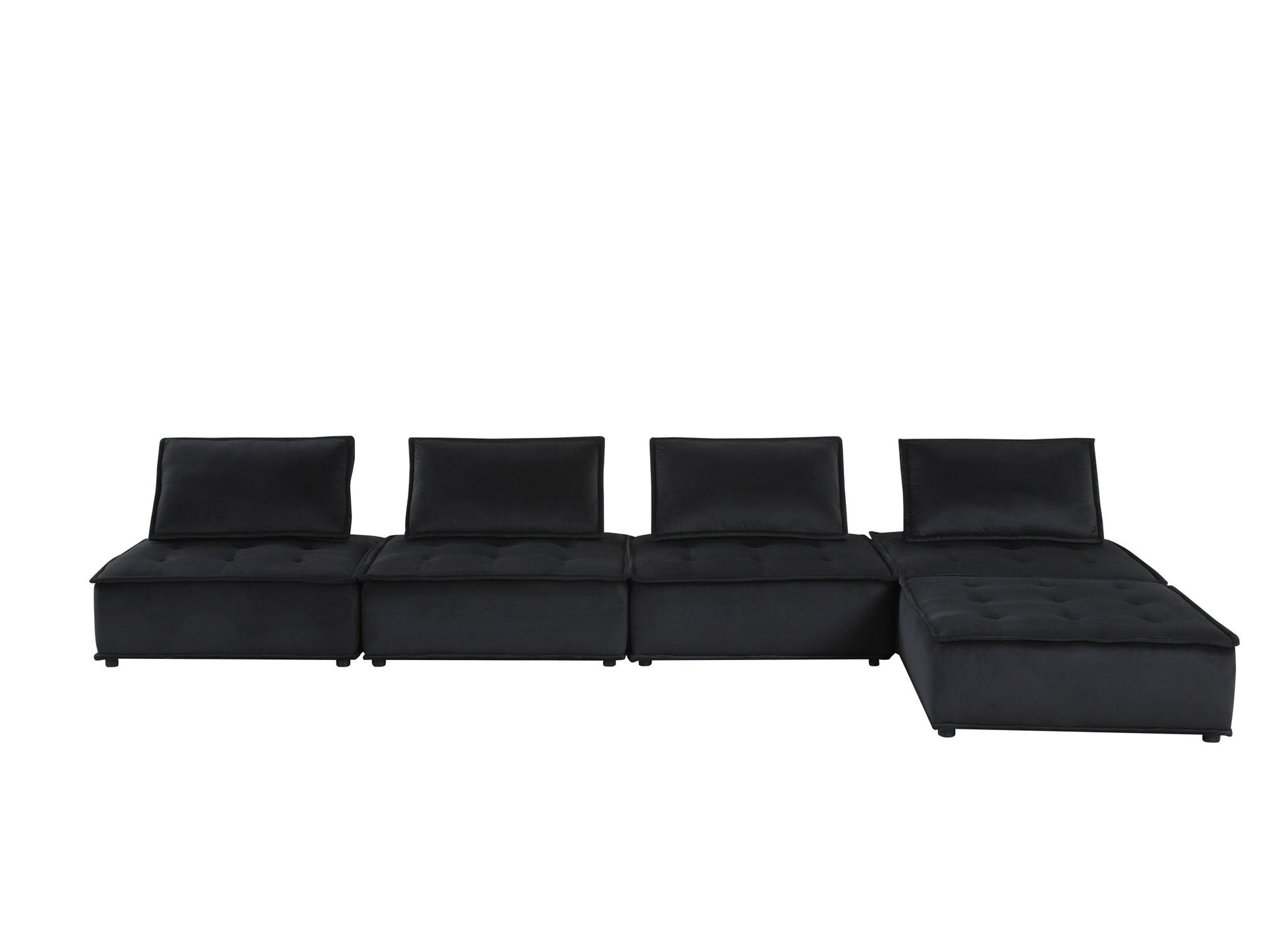 Anna - Stylish Sectional Sofa Ottoman Lilola Home
