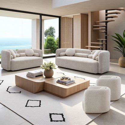 Japandi Living Room Set Home Essentials