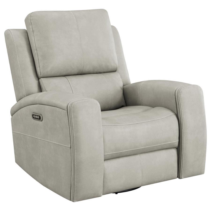 Brickston - Triple Power Swivel Glider Recliner Coaster Fine Furniture
