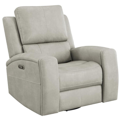 Brickston - Triple Power Swivel Glider Recliner Coaster Fine Furniture