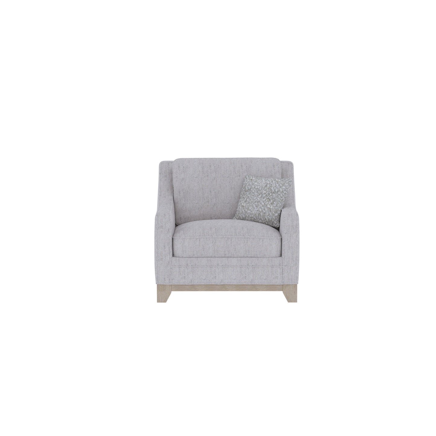 Lounge Chair With Casual Accent - Gray Emerald Home