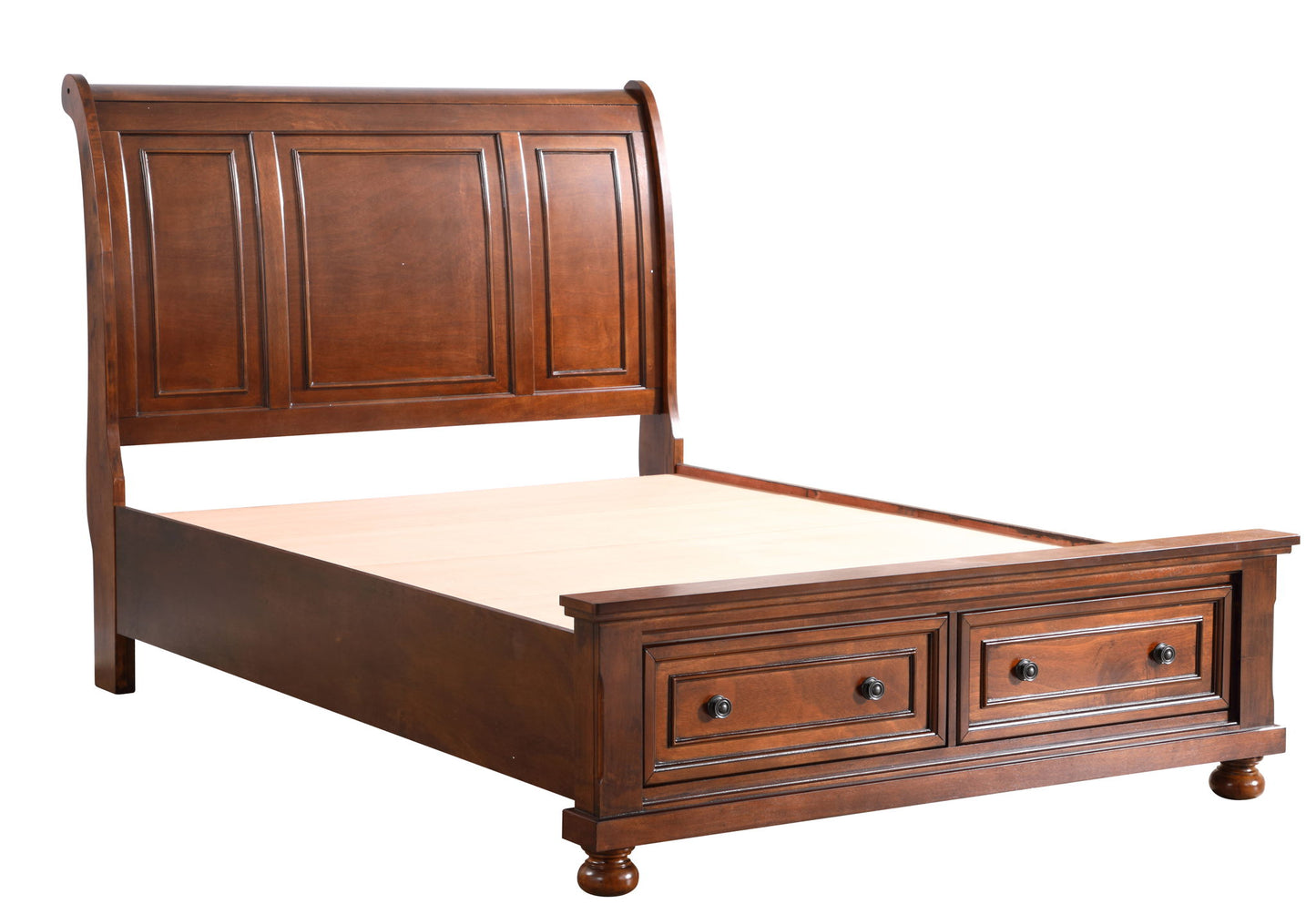 Stunning Sleigh Bed Design< Glory Furniture