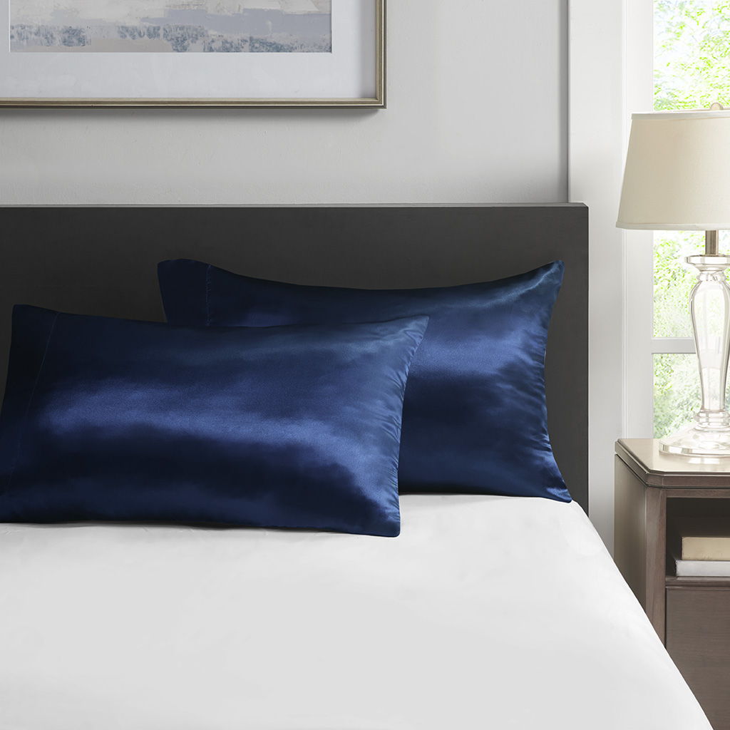 Pillowcases (Set of 2) Queen - Navy