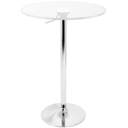 Adjustable Contemporary Bar Table Lumi Source