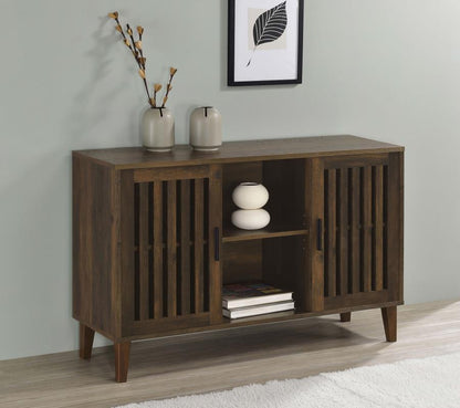 Torin - 2 Door Engineered Wood Accent Cabinet - Dark Pine Coaster Fine Furniture