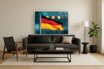 Vivid Bands - 40" x 60" Framed Wall Art