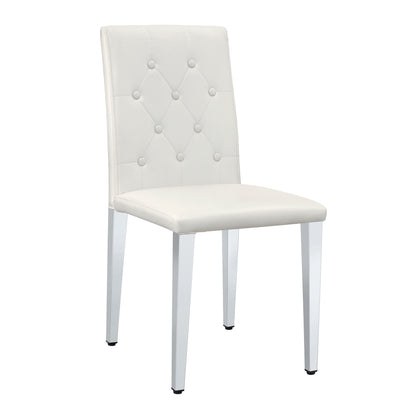 Dining Chairs With Ergonomic Buckle Backrest For Home Home Essentials