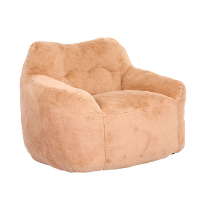 Beanbag Sofa Chair With Armrests Stuffed High Density Foam Home Essentials