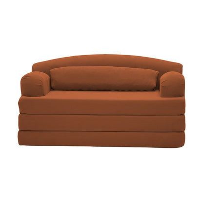 2 Seater Sofa Bed, Compact Foldable Floor Couch Home Essentials