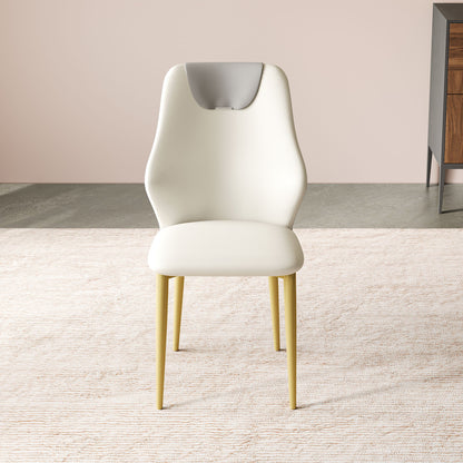 Dining Chairs (Set of 2) - Beige / Gray Home Essentials