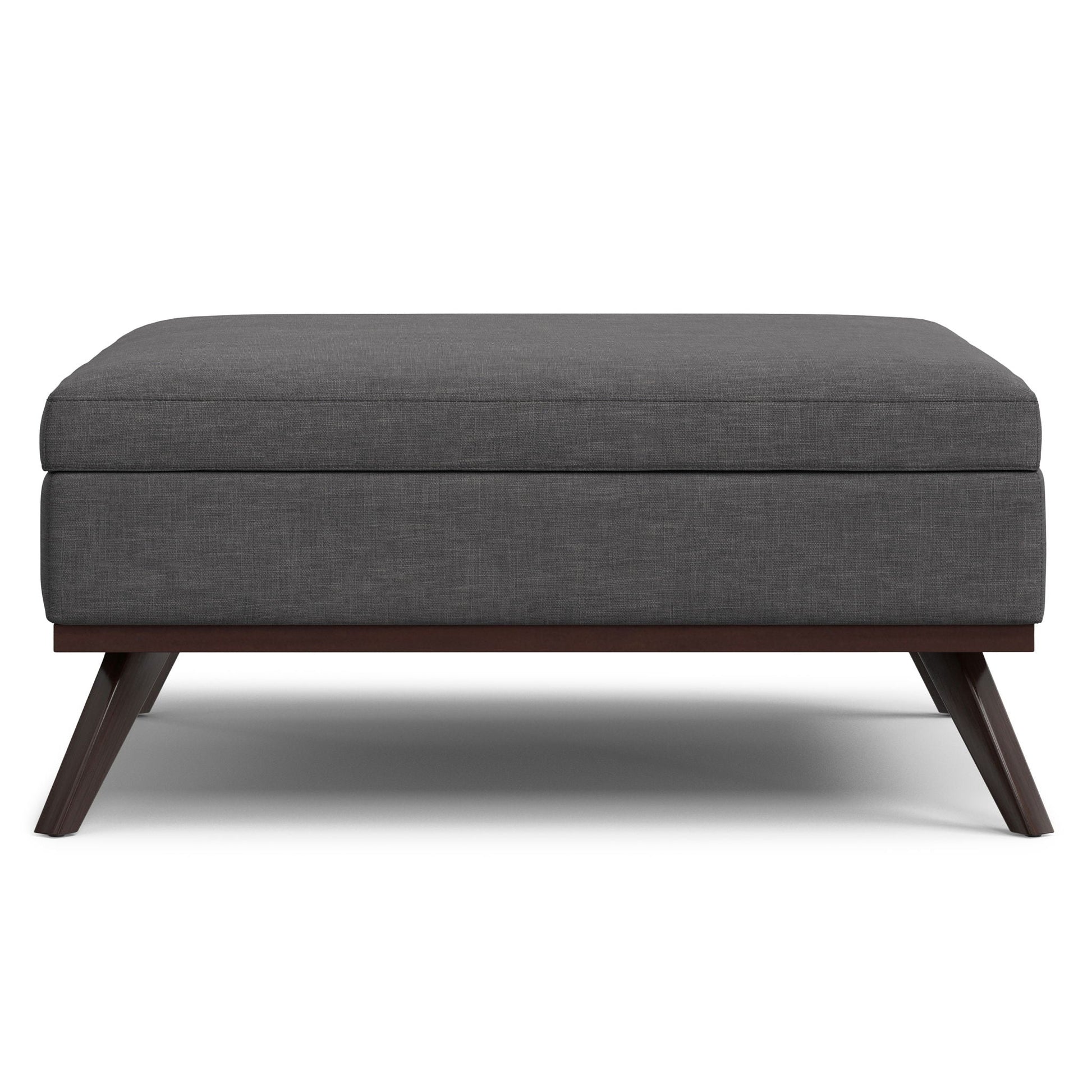 Owen - Multifunctional Square Coffee Table Storage Ottoman Simpli-Home
