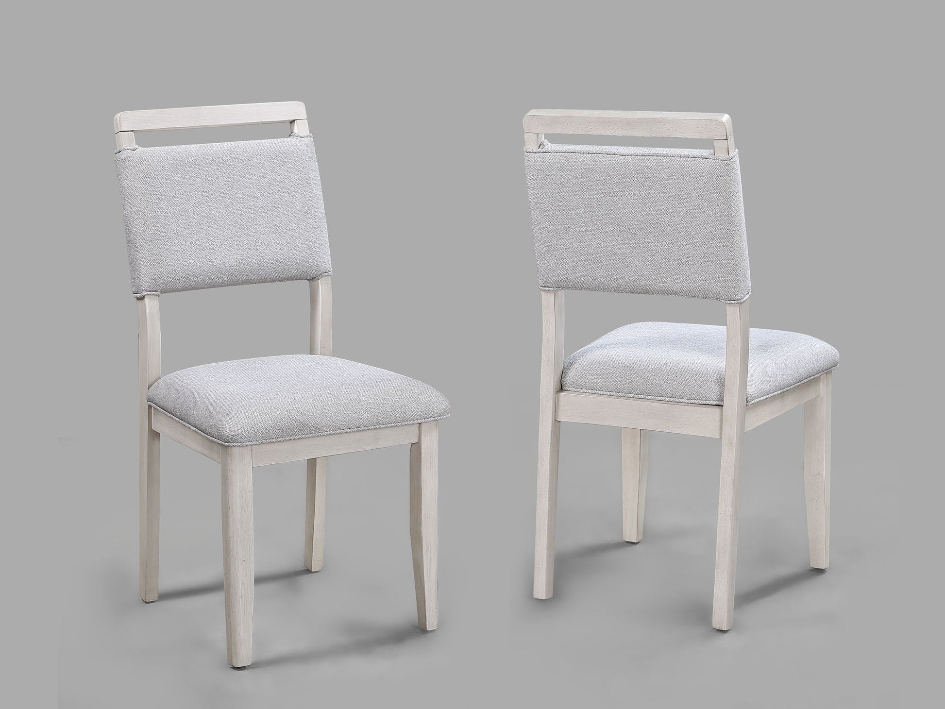 Blanche - 5 Piece Dining Room Set - Antique White Crown Mark