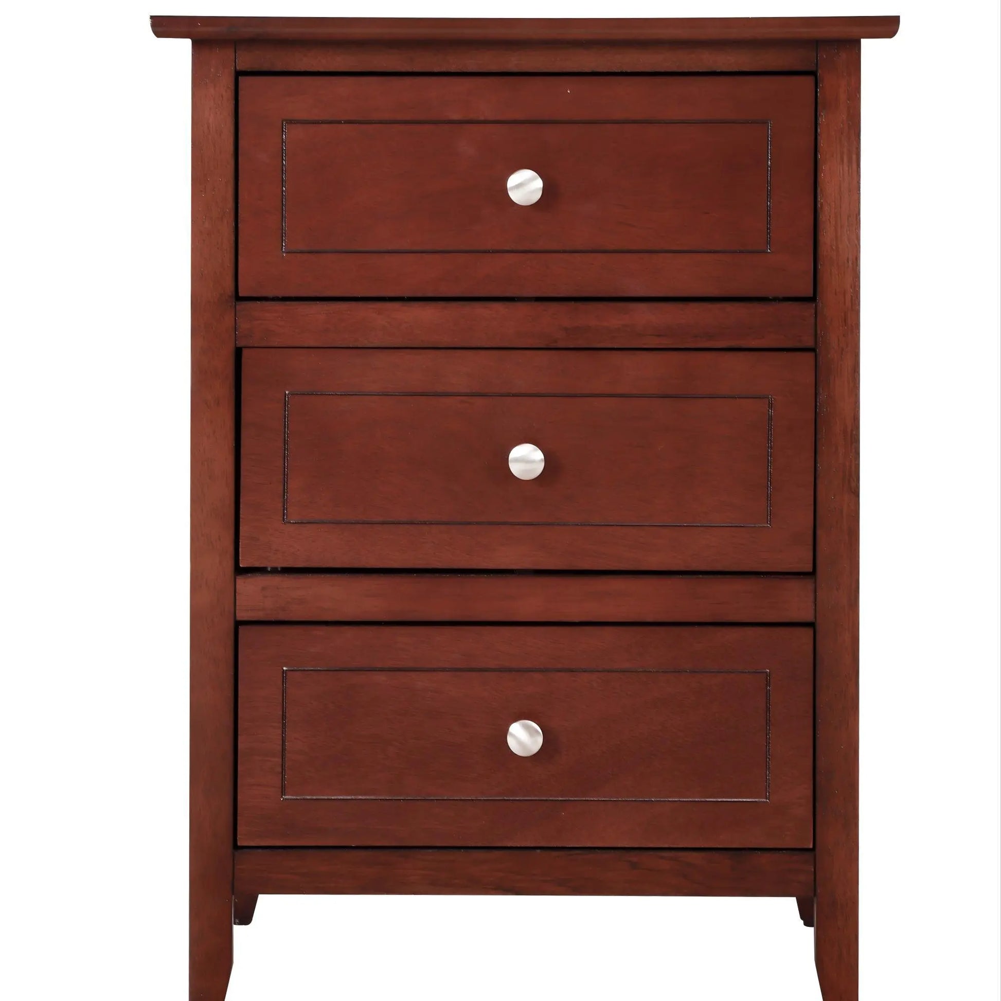 Dove Tailed Drawers 3 Drawer Nightstand Glory Furniture