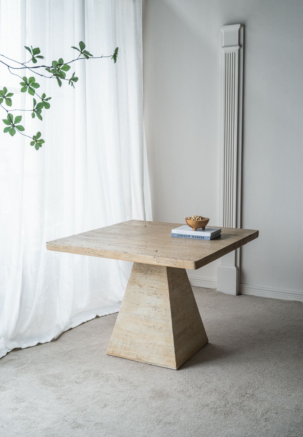 Square Dining Table With Pedestal Base Home Essentials